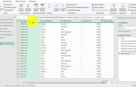 Ukázka Power Query